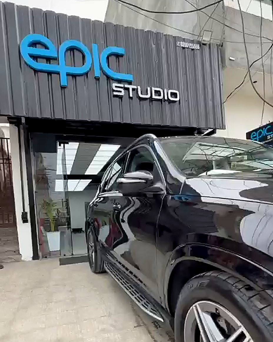 Epic Studio storefront at 175 Model Town Main Road, opposite Patanjali, Karnal